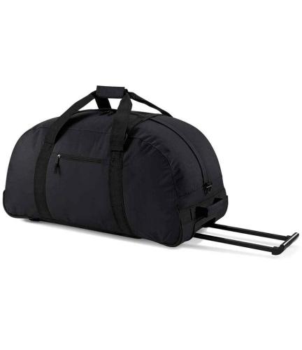 BagBase Wheely Holdall - Black - ONE
